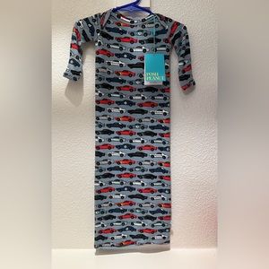 Posh Peanut 0-3 zipper gown